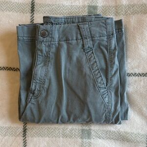 American Eagle Outfitters Women's Dark Teal Cargo Pants